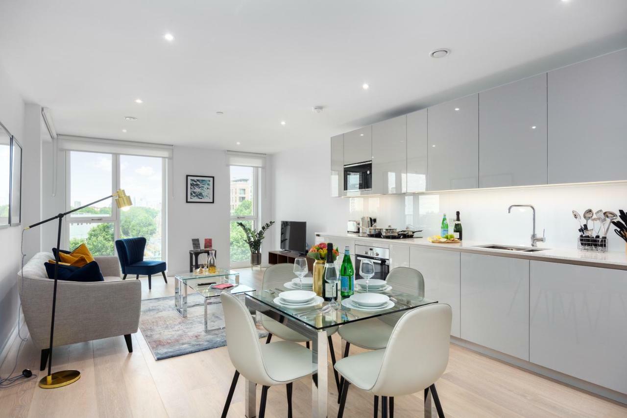 Two Bedroom Serviced Apartment With Balcony In Weymouth Building, Deacon Street Londres Extérieur photo